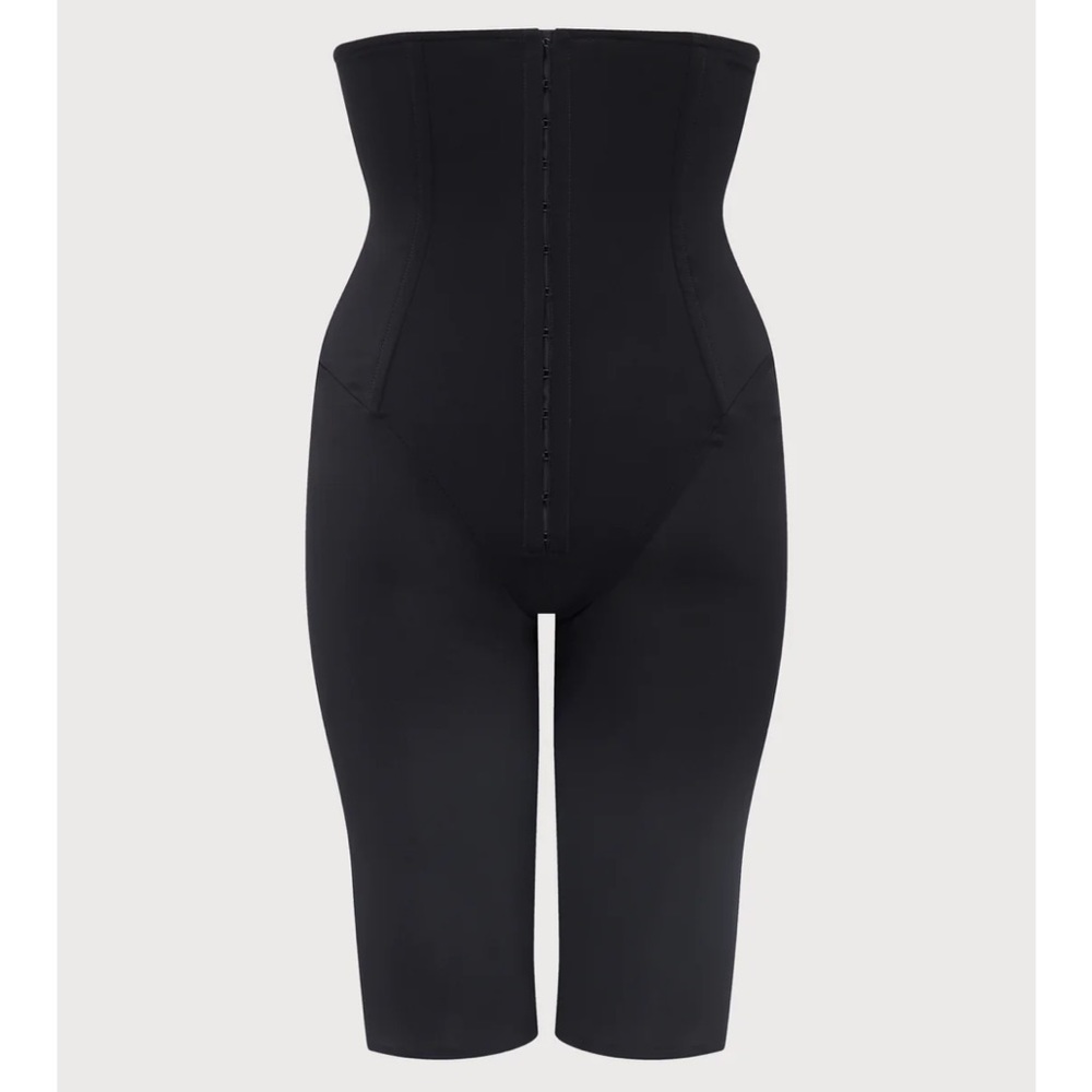 Yuzefi Corset Black Sheer Shorts